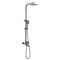 Četvrtasta tuš konzola - GUN GREY - INOX 489369 Slovarm
